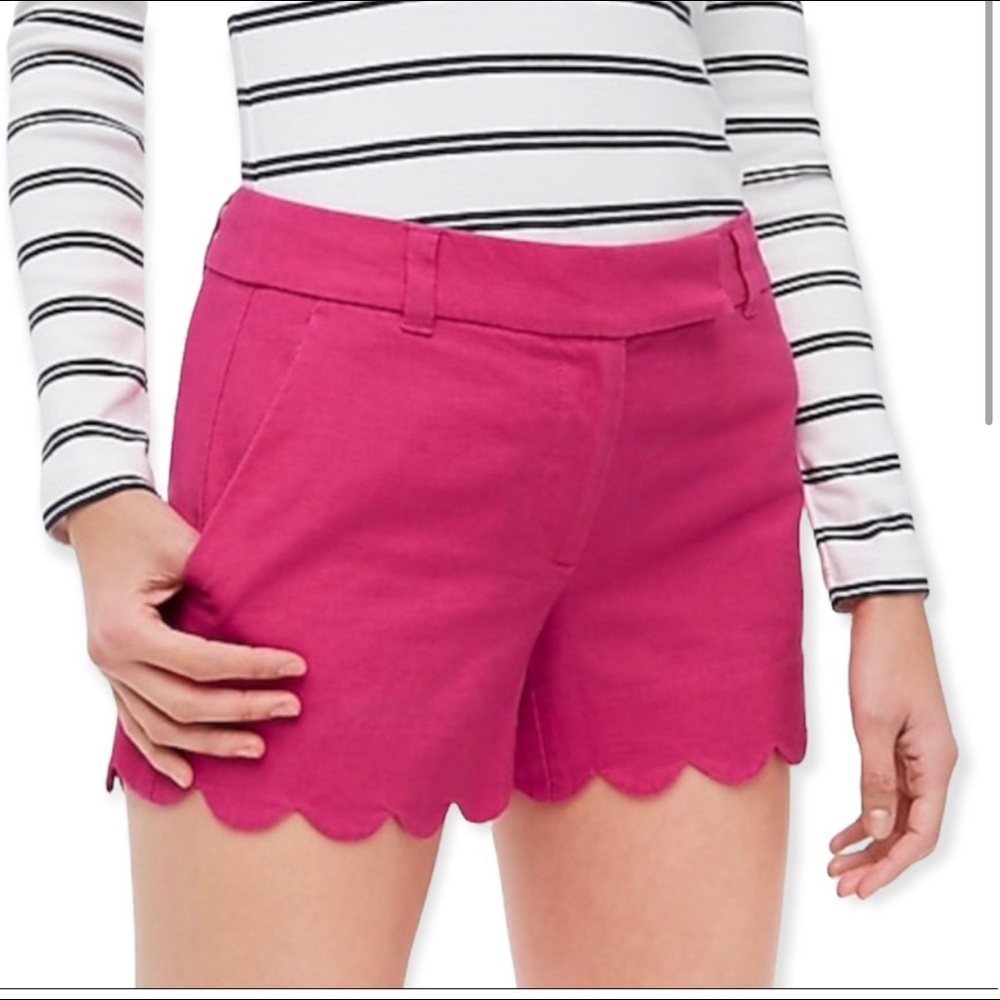JCREW SCOLLOPED SHORTS - Picture 2 of 6